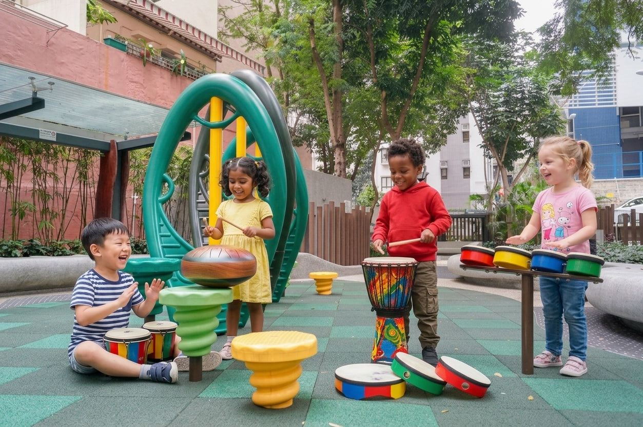 Why Every Playground Needs Outdoor Drums