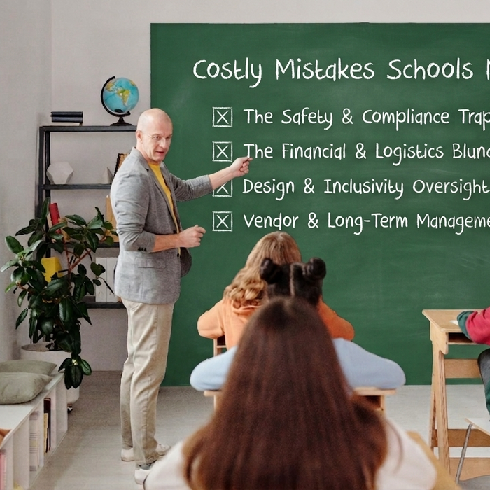 12 Costly Mistakes Schools Make When Buying a Commercial Playground