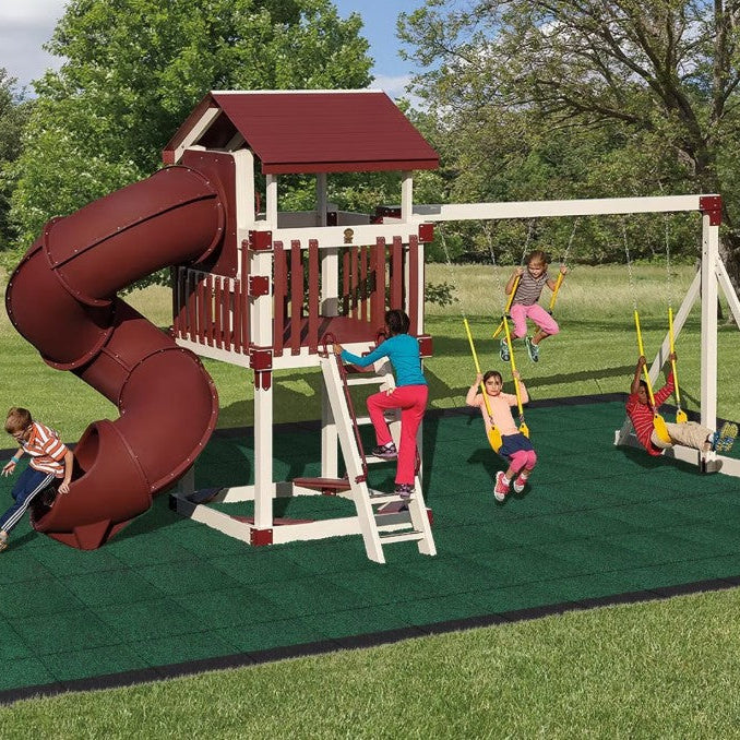 The Ultimate Playground Upgrade: Why Kingdom Playground's 2'' Playsafer™ Elevate Tiles Are the Smart Choice