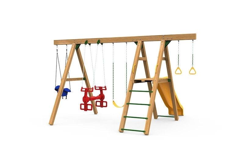 PlayStar Mesa Silver Swing Set PS 73602, KT 74602