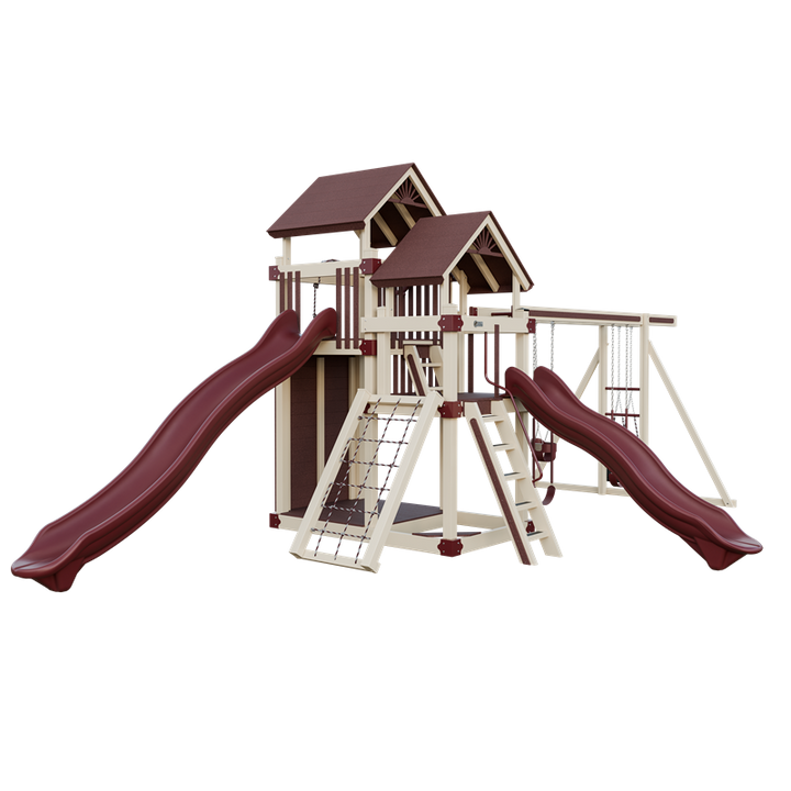 Swing Kingdom Switchback Super 59 Adventure Residential Vinyl Playset