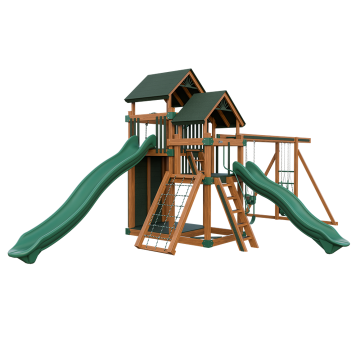 Swing Kingdom Switchback Super 59 Adventure Residential Vinyl Playset