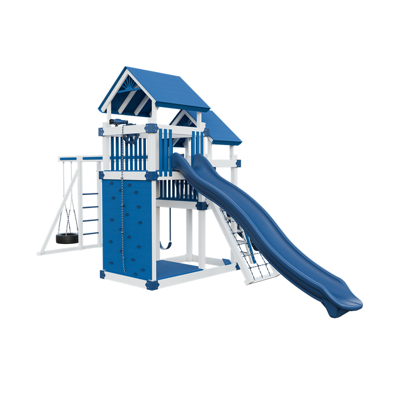 Swing Kingdom Switchback Super 59 Adventure Residential Vinyl Playset