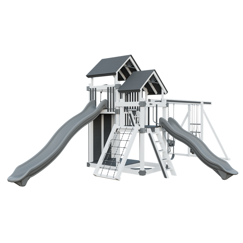 Swing Kingdom Switchback Super 59 Adventure Residential Vinyl Playset
