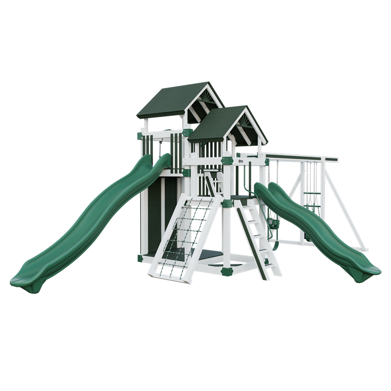 Swing Kingdom Switchback Super 59 Adventure Residential Vinyl Playset