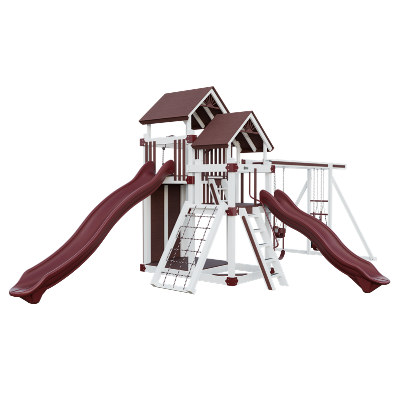 Swing Kingdom Switchback Super 59 Adventure Residential Vinyl Playset