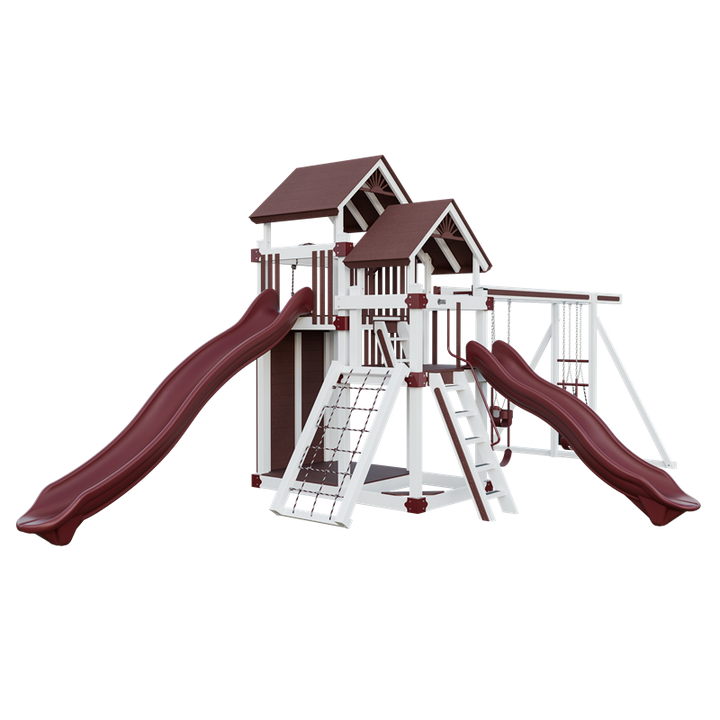 Swing Kingdom Switchback Super 59 Adventure Residential Vinyl Playset
