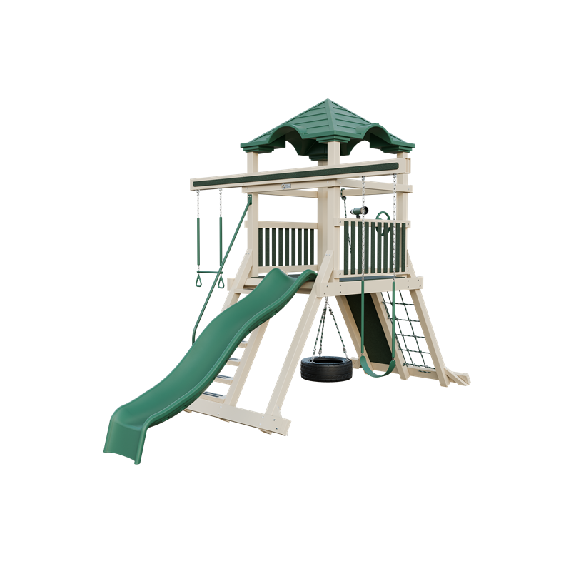 Swing Kingdom Mountaineer Climber 55 Residential Vinyl Playset