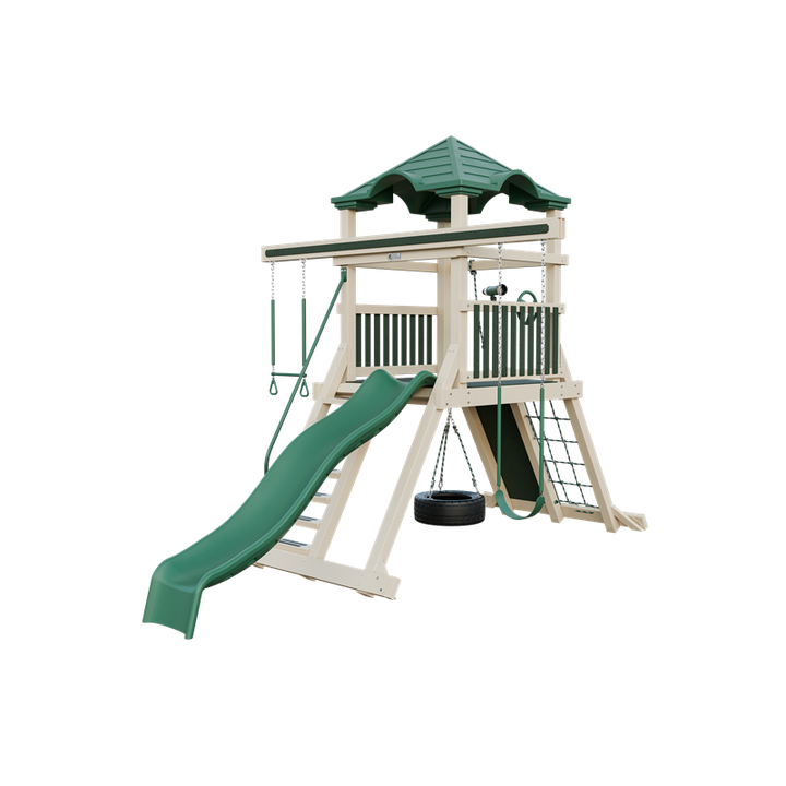 Swing Kingdom Mountaineer Climber 55 Residential Vinyl Playset