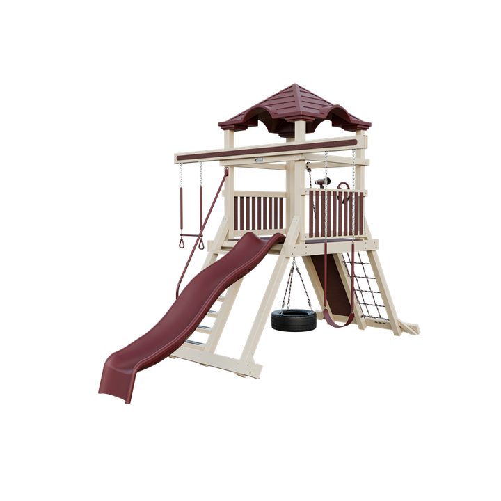 Swing Kingdom Mountaineer Climber 55 Residential Vinyl Playset