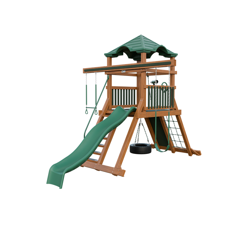 Swing Kingdom Mountaineer Climber 55 Residential Vinyl Playset