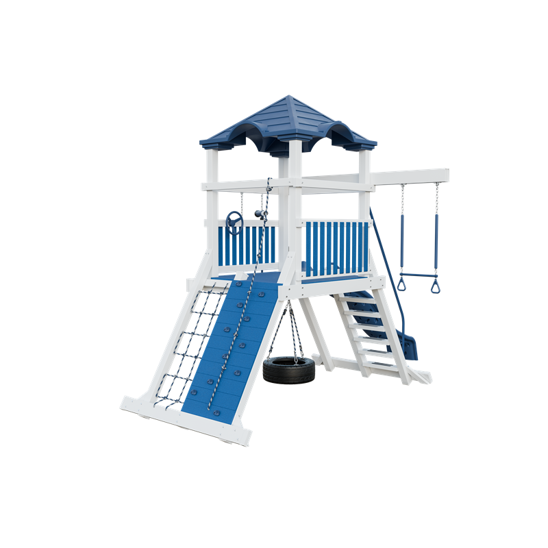 Swing Kingdom Mountaineer Climber 55 Residential Vinyl Playset