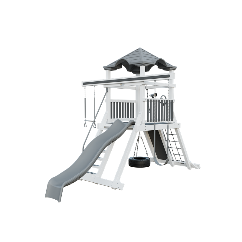 Swing Kingdom Mountaineer Climber 55 Residential Vinyl Playset