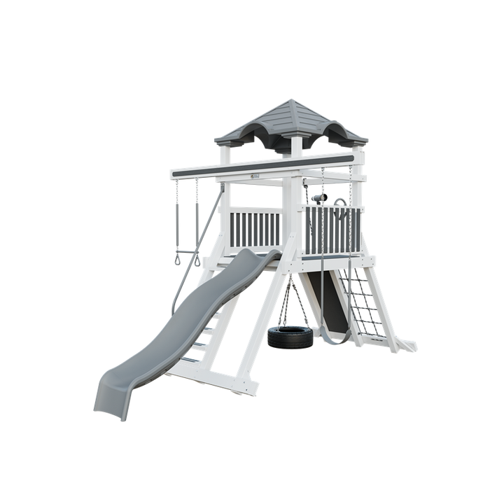 Swing Kingdom Mountaineer Climber 55 Residential Vinyl Playset