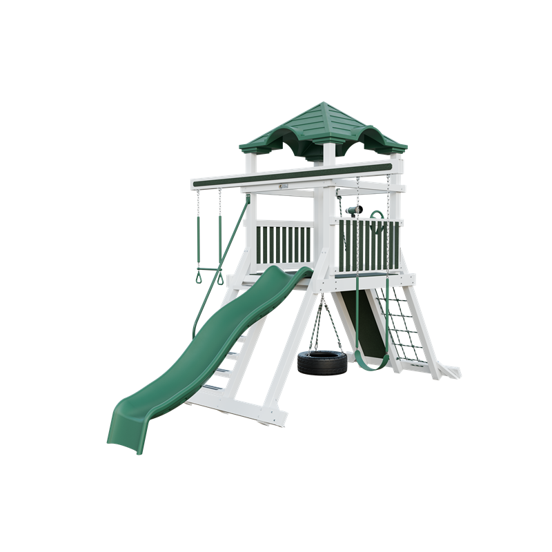 Swing Kingdom Mountaineer Climber 55 Residential Vinyl Playset