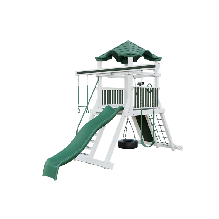 Swing Kingdom Mountaineer Climber 55 Residential Vinyl Playset
