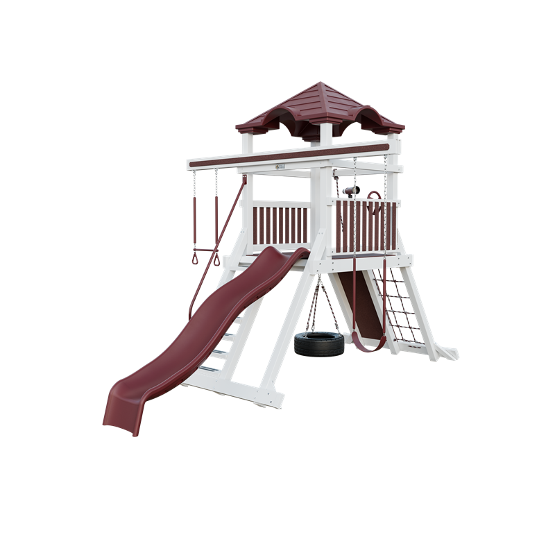 Swing Kingdom Mountaineer Climber 55 Residential Vinyl Playset