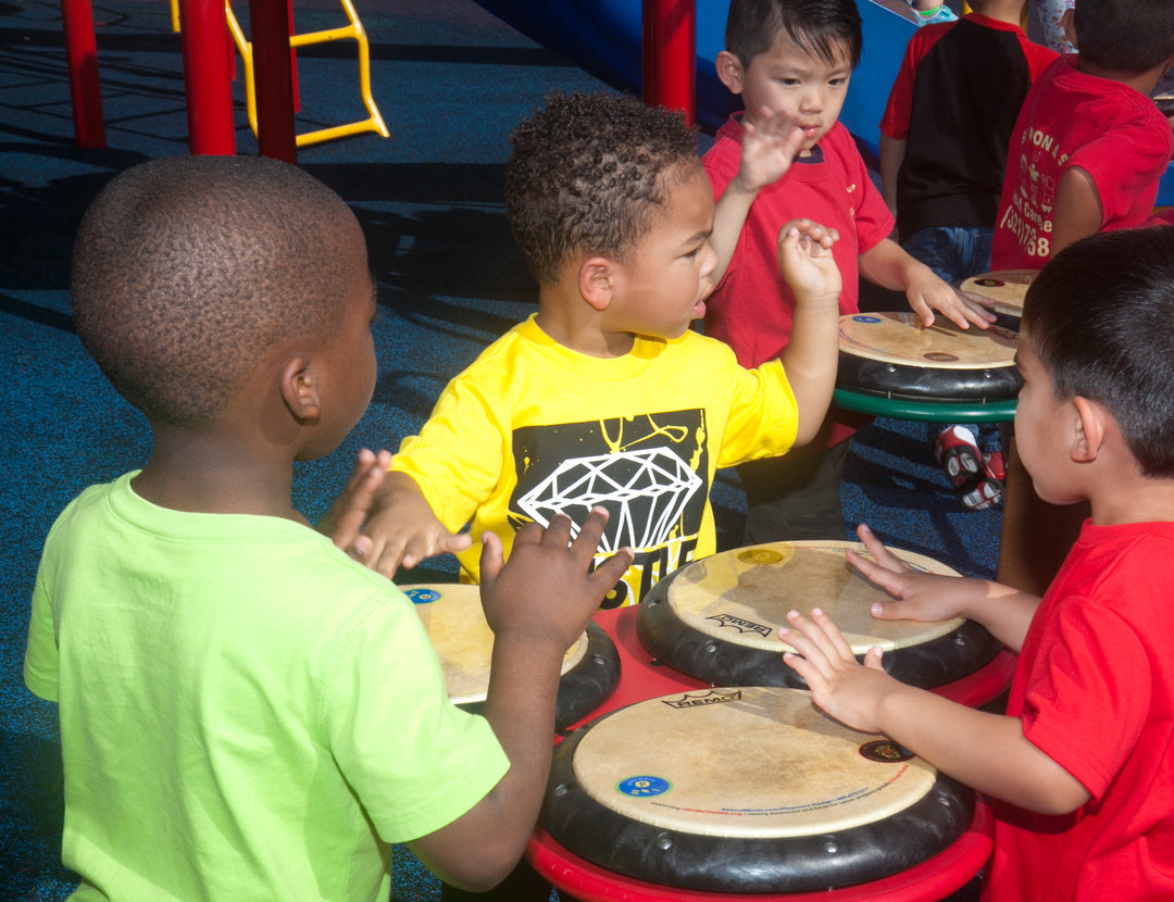 Playmore Design TriPPPle Play Drum Table