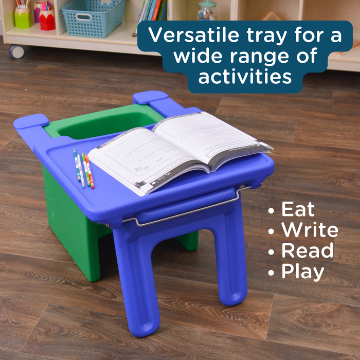 Children's Factory Edutray® Desk for Cube Chair- Space Saving 1188
