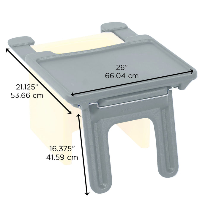 Children's Factory Edutray® Desk for Cube Chair- Space Saving 1188