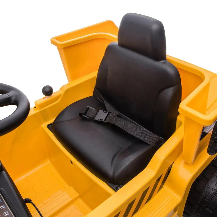 Freddo Toys 12V CAT Electric Dump Truck 1 Seater Ride-On FR7445