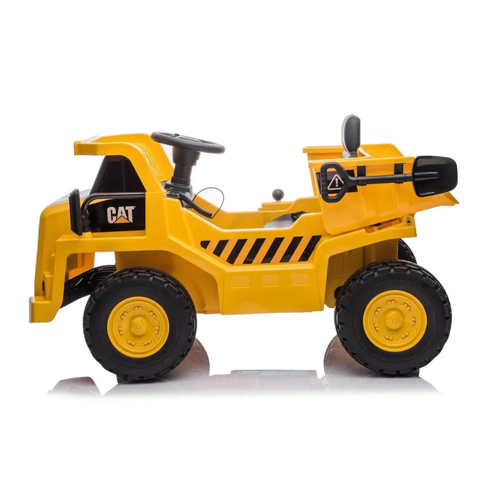 Freddo Toys 12V CAT Electric Dump Truck 1 Seater Ride-On FR7445