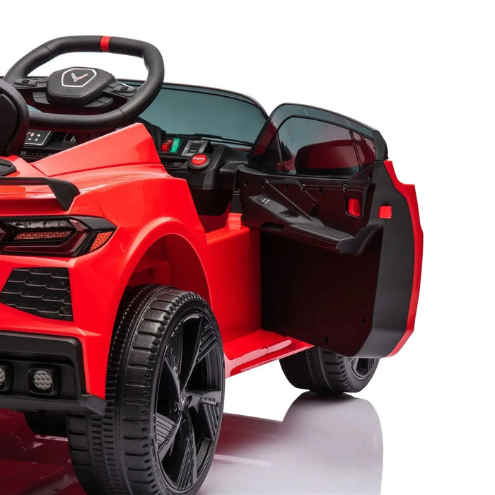 Freddo Toys 12V Chevrolet Corvette C8 Stingray 1-Seater Kids Ride-On Car FR6870