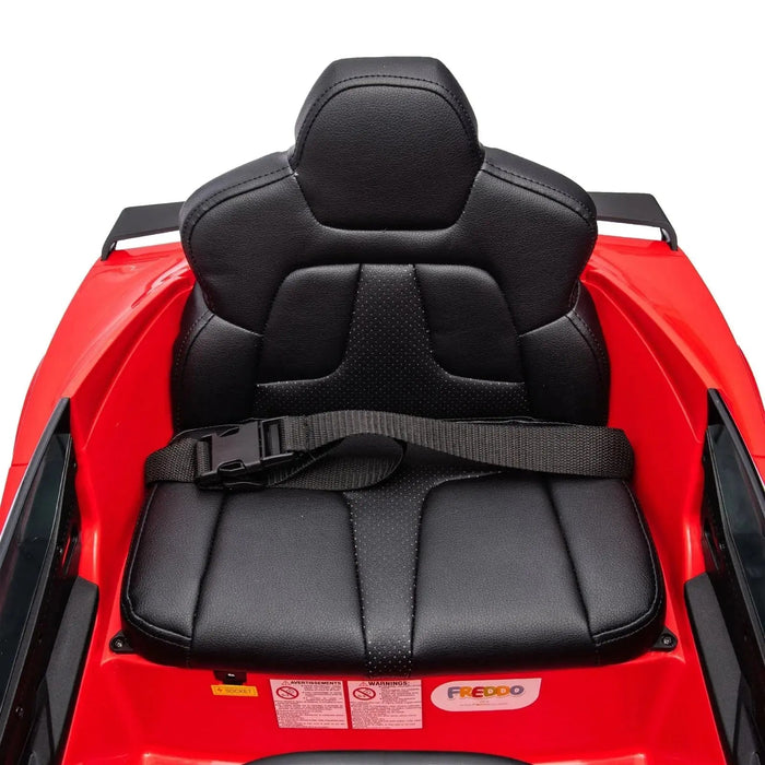 Freddo Toys 12V Chevrolet Corvette C8 Stingray 1-Seater Kids Ride-On Car FR6870