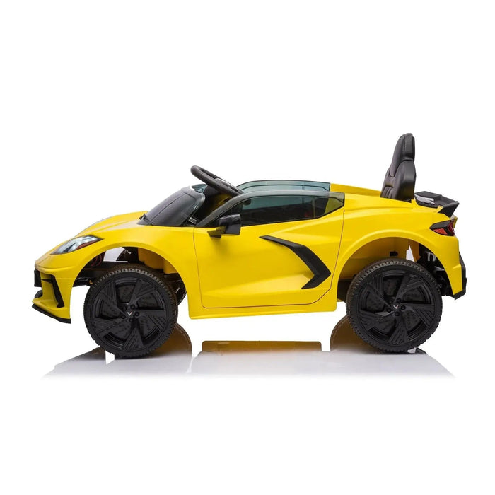 Freddo Toys 12V Chevrolet Corvette C8 Stingray 1-Seater Kids Ride-On Car FR6870