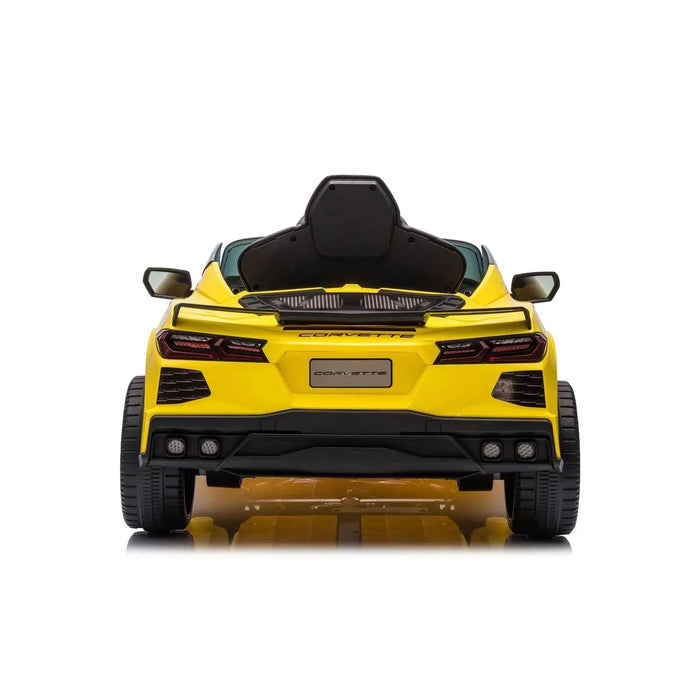 Freddo Toys 12V Chevrolet Corvette C8 Stingray 1-Seater Kids Ride-On Car FR6870