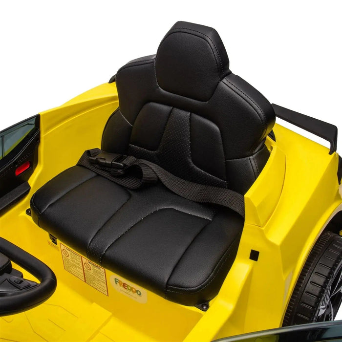 Freddo Toys 12V Chevrolet Corvette C8 Stingray 1-Seater Kids Ride-On Car FR6870