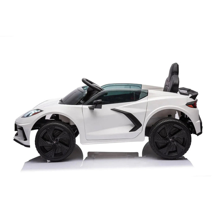 Freddo Toys 12V Chevrolet Corvette C8 Stingray 1-Seater Kids Ride-On Car FR6870