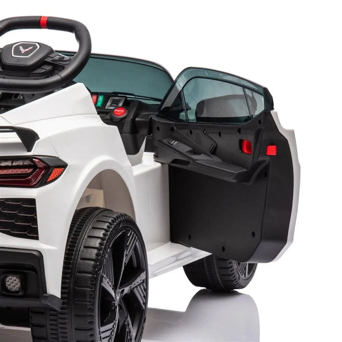 Freddo Toys 12V Chevrolet Corvette C8 Stingray 1-Seater Kids Ride-On Car FR6870