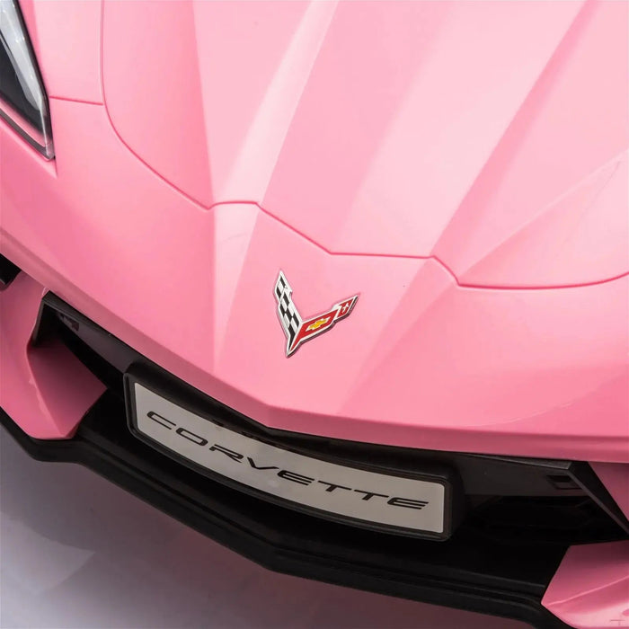 Freddo Toys 12V Chevrolet Corvette C8 Stingray 1-Seater Kids Ride-On Car FR6870
