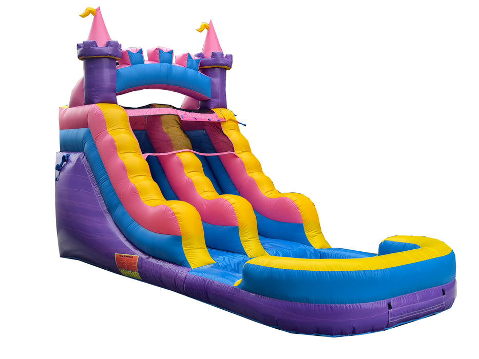 Inflateo 12Ft Princess Waterslide