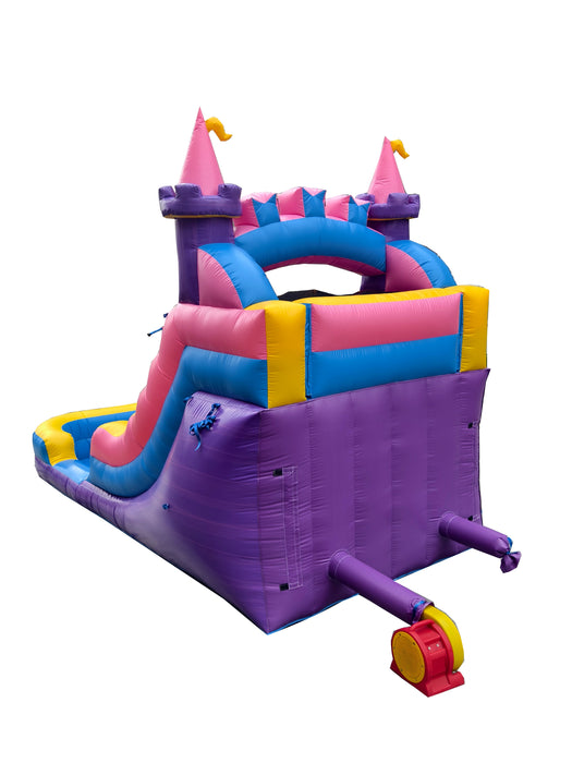 Inflateo 12Ft Princess Waterslide