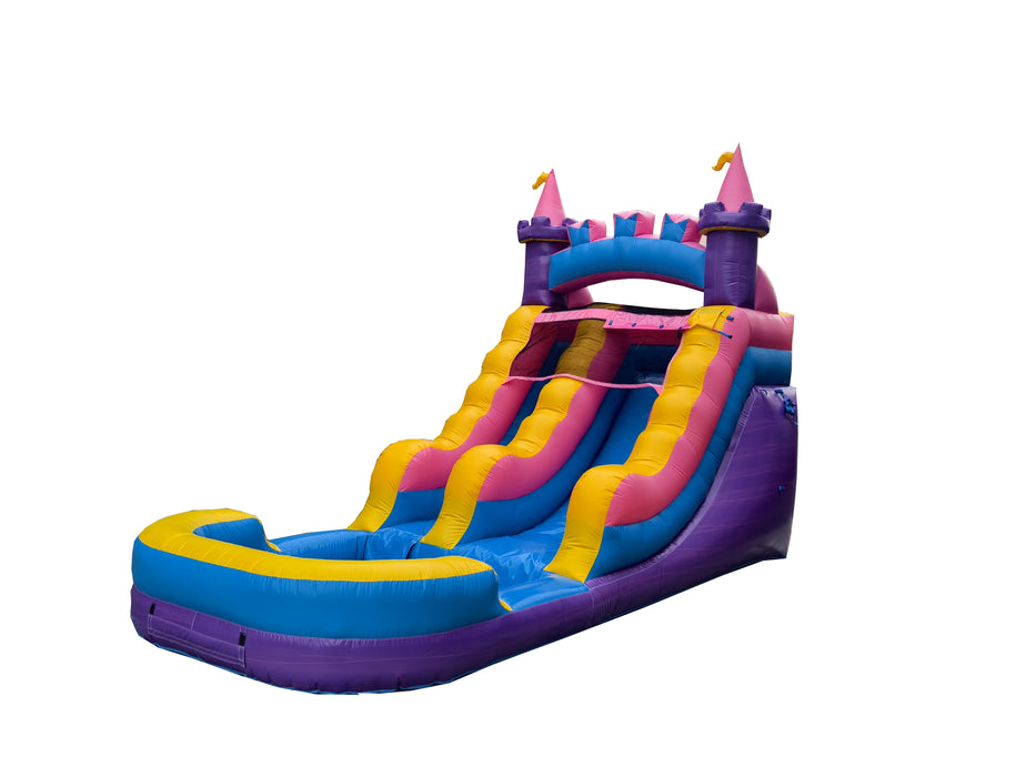 Inflateo 12Ft Princess Waterslide