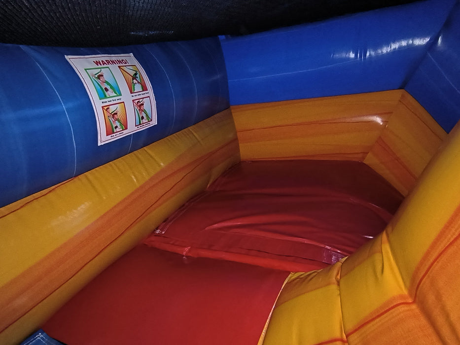 Inflateo 12ft Blue Wave Waterslide