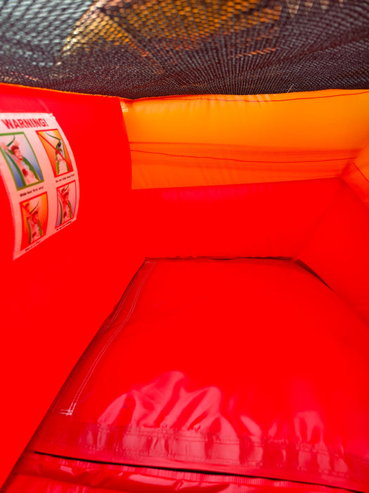 Inflateo 13ft Flame Tropical waterslide