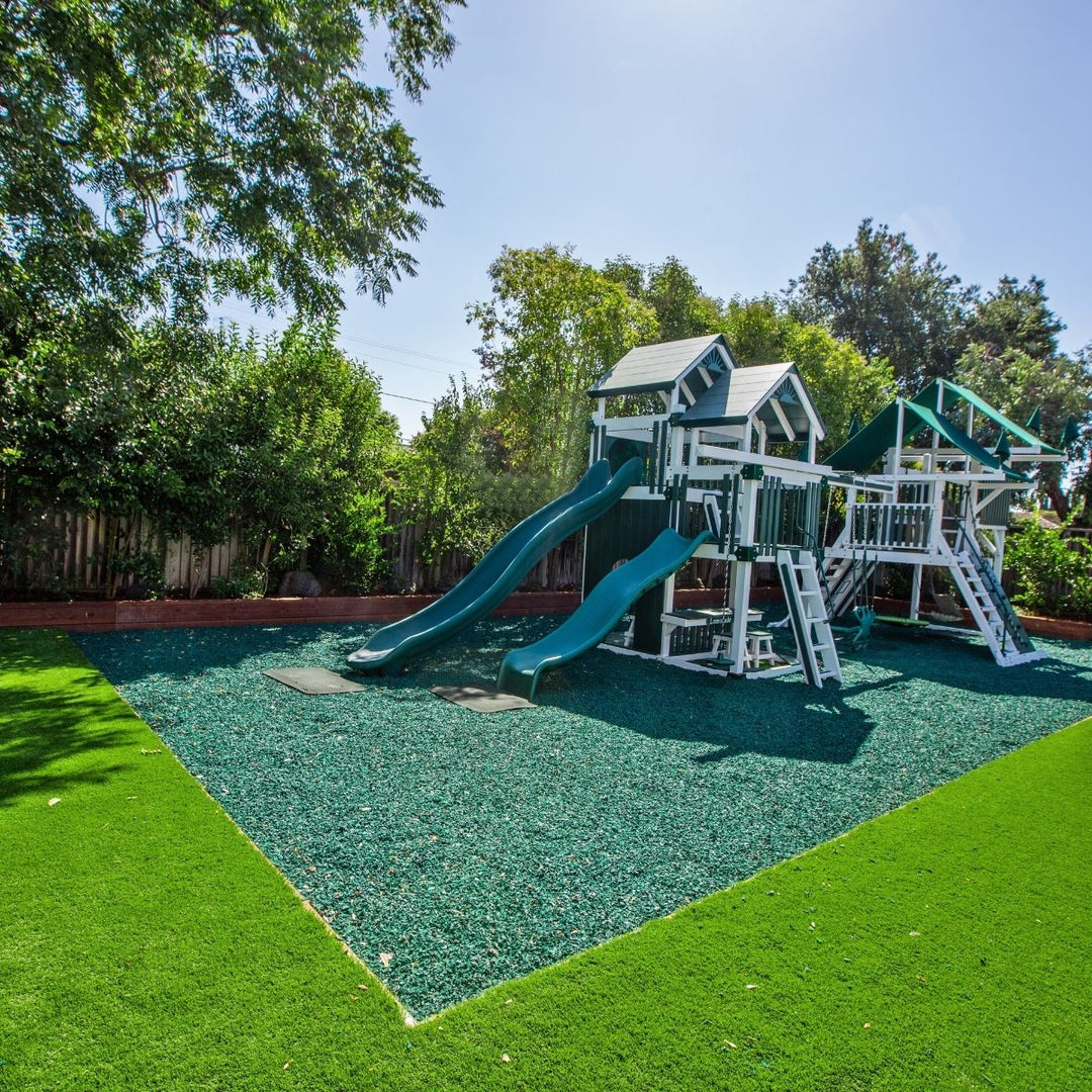 Rubber Mulch Playsafer Rubber Mulch | Green GRN-MULCH