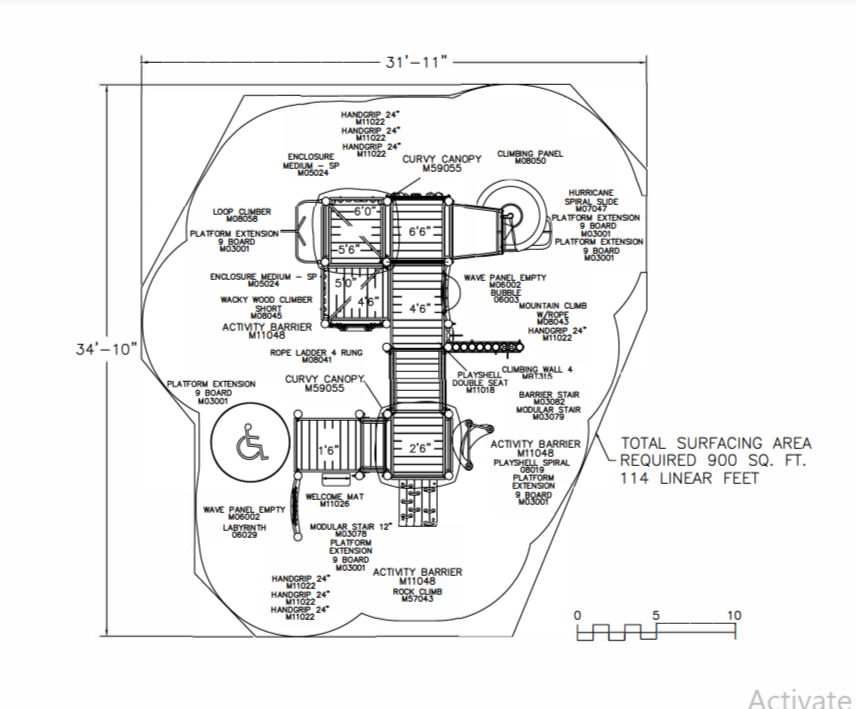 BigToys Overpass Playground Structure BT-220,MBT-220