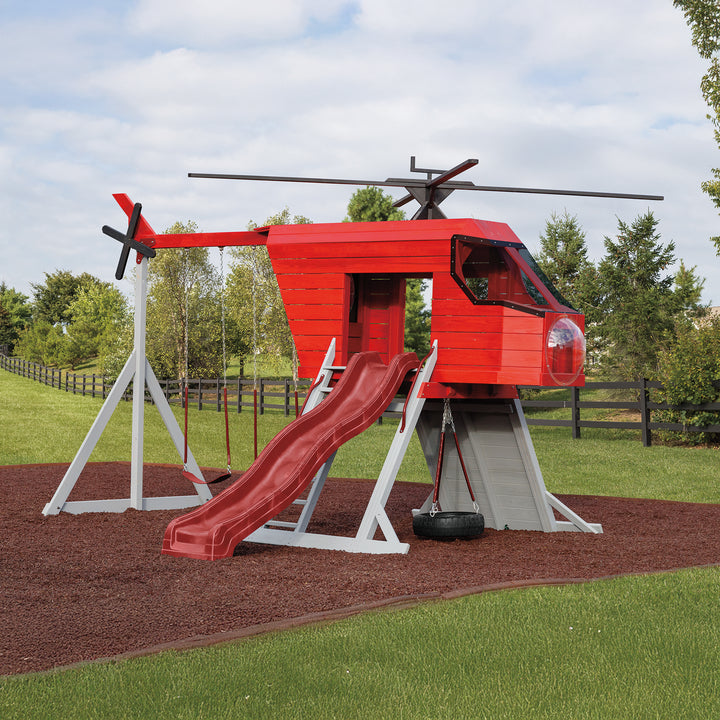 Kinzerbilt Wood Helicopter 1600