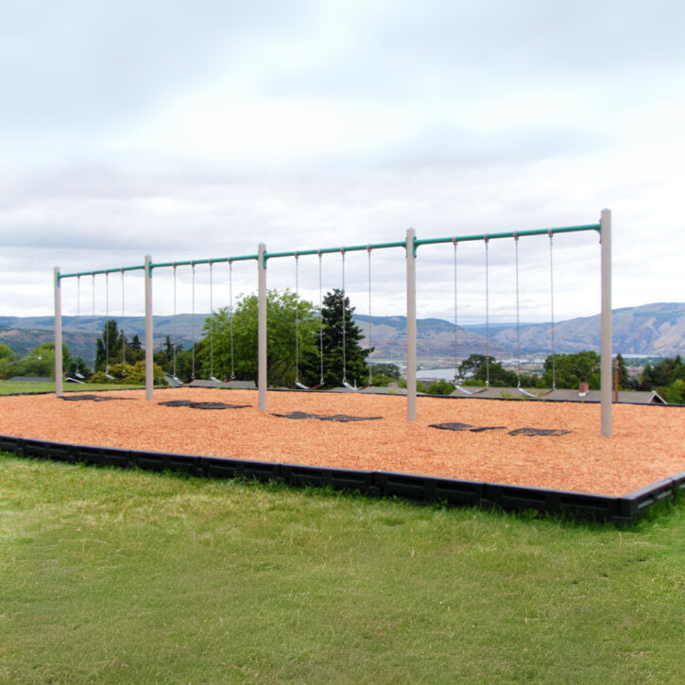 BigToys Commercial Heavy Duty Wear Mat Freestanding BigToys Swings 161 ...