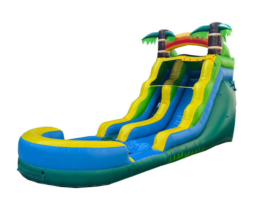 Inflateo 16ft Tropical Waterslide