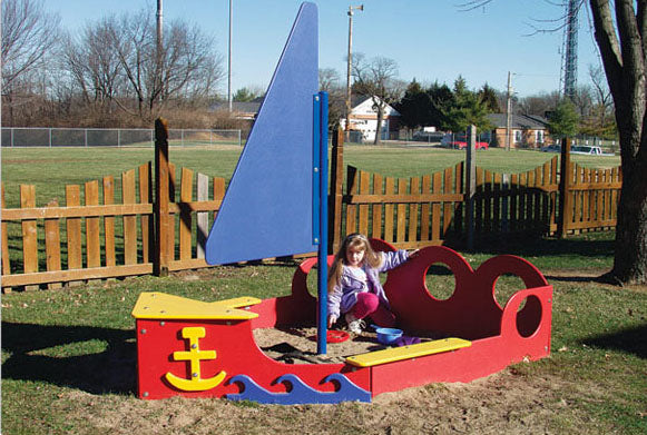 SportsPlay Tot Town Sailboat Sandbox 902-824