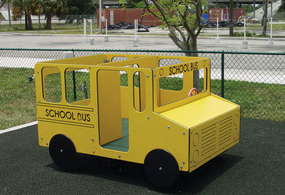 SportsPlay School Bus Multi Spring Rider 902-812B