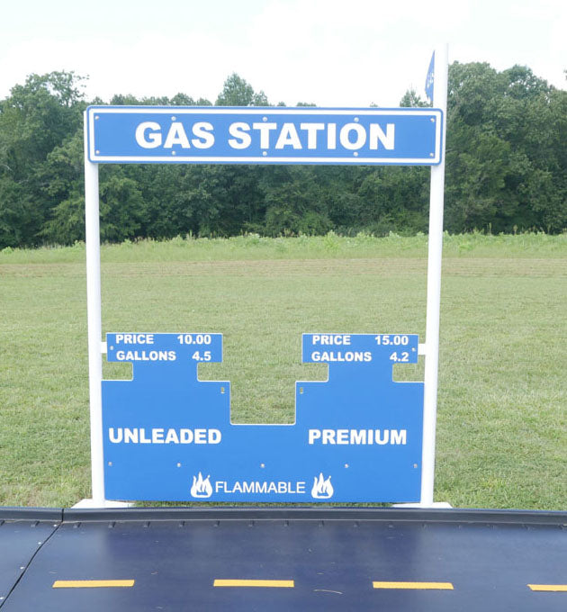 Infinity Playgrounds Gas Station Stand Alone Commercial Play Event IP-5043-perm