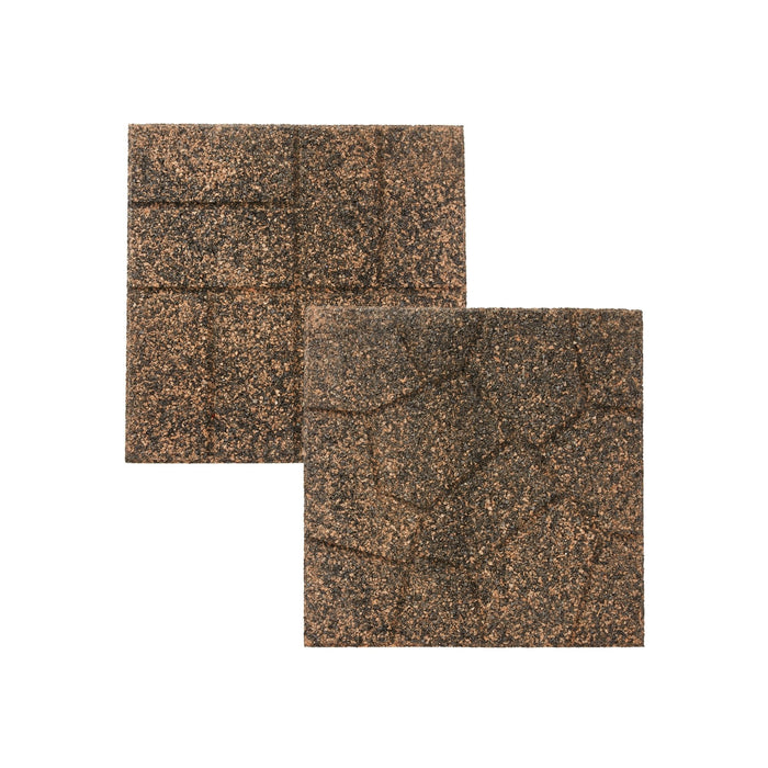 IMC Outdoor Living GroundSmart 16” x 16” x ¾” Dual-Sided Rubber Paver