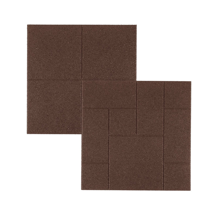 IMC Outdoor Living GroundSmart 24” x 24” x 5/8” Dual-Sided Rubber Paver