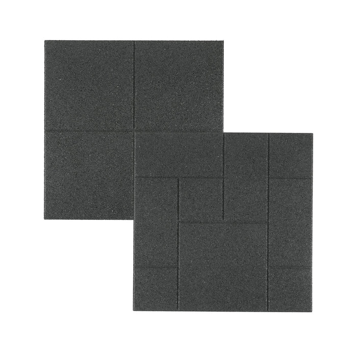 IMC Outdoor Living GroundSmart 24” x 24” x 5/8” Dual-Sided Rubber Paver
